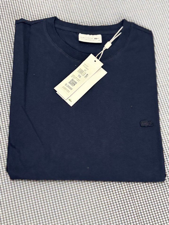 Lacoste lacıvert Erkek Tişört - Görsel 2