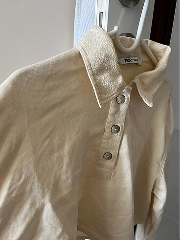 Zara Zara crop sweatshirt