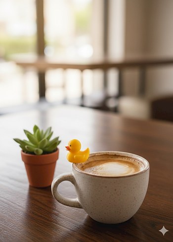 Sarı Küçük Ördek Figürü 2 cm - Görsel 4