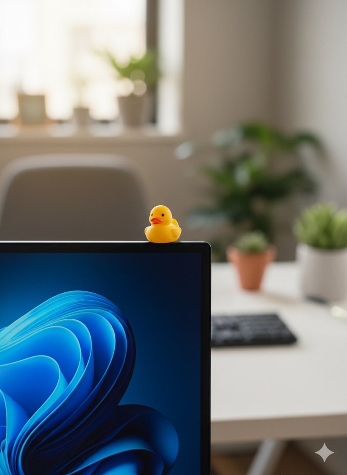 Sarı Küçük Ördek Figürü 2 cm - Görsel 3