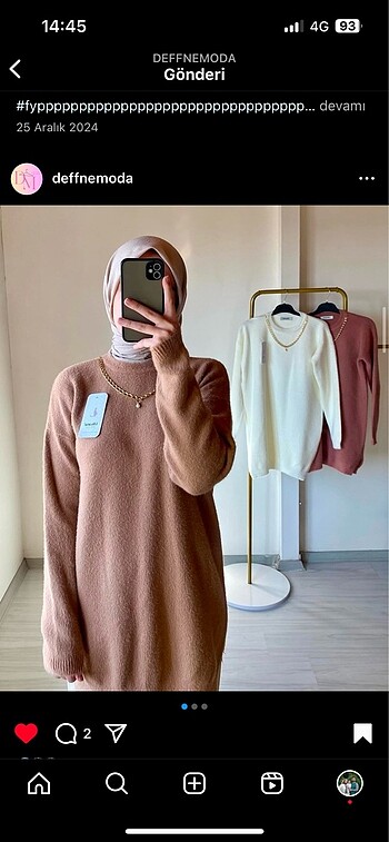 Sıcacık Triko tunik