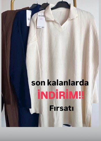 Beyaz Örgü Kadın Triko Bluz