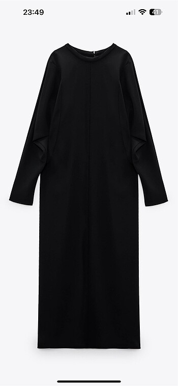 m Beden Zara midi elbise