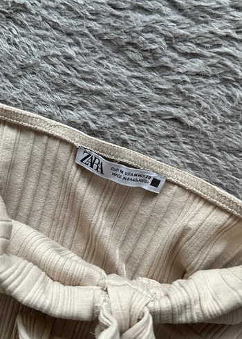Zara zara boyundan asmalı bej body