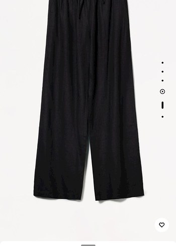 Bershka bershka beli lastikli keten pantalon
