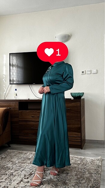 Diğer saten elbise