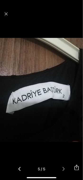 l Beden siyah Renk Kadriye Baştürk marka
