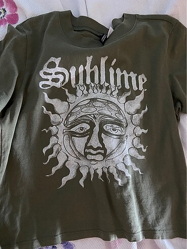 Bershka GOTIK GRUNGE TİŞÖRT