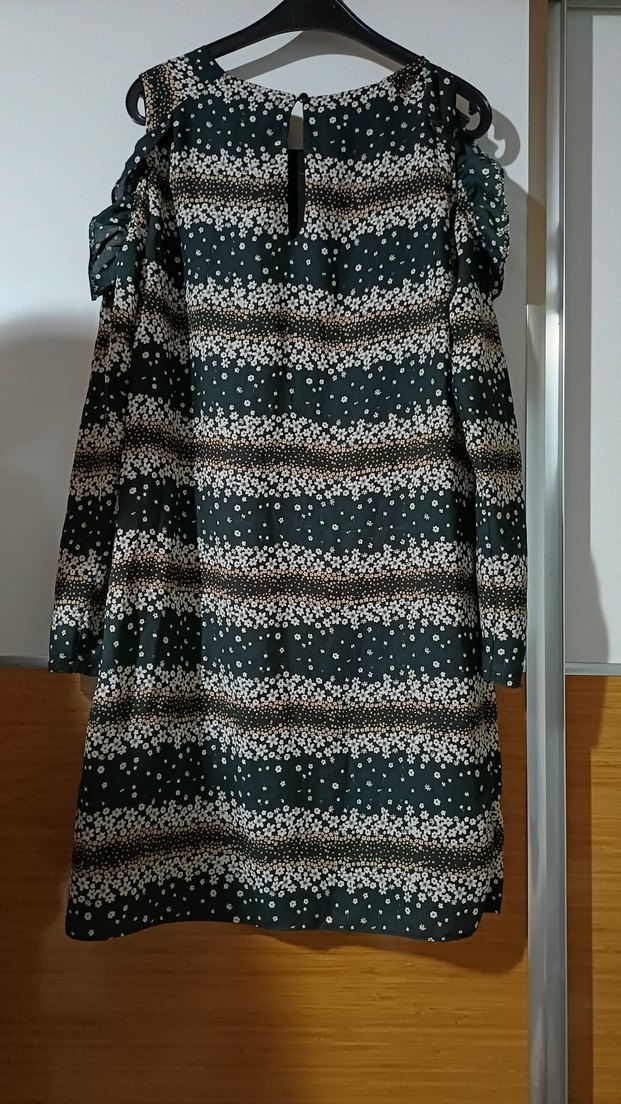 Kadın Çiçekli midi elbise - Görsel 2