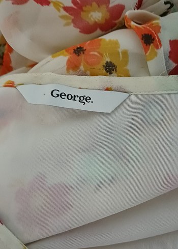 Çiçek Desenli Bohem Midi Elbise - Görsel 3