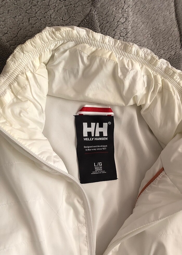 Orjinal Helly Hansen Mont beyaz - Görsel 3