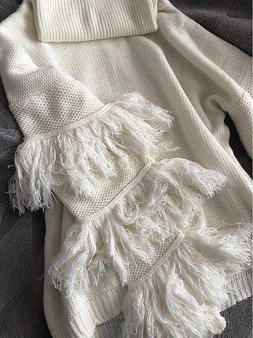 Boğazlı tasarım Kazak - Görsel 2