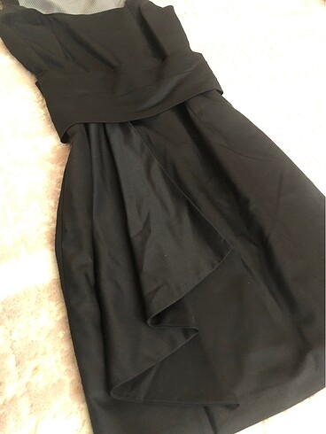 Mezuniyet özel gün elbisesi siyah - Görsel 5