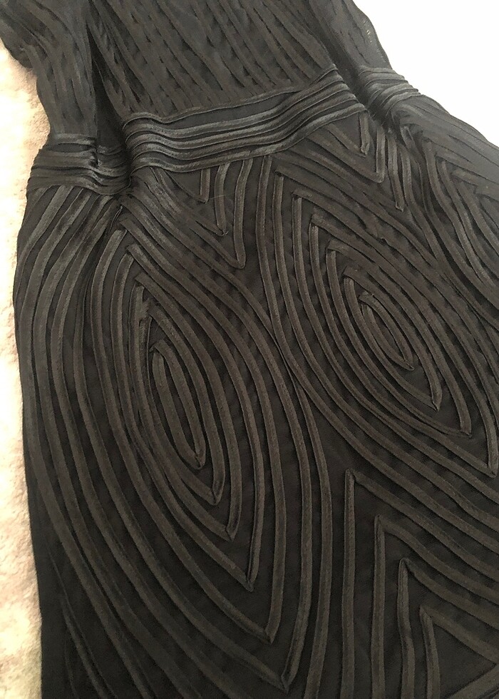 Siyah elbise - Görsel 3