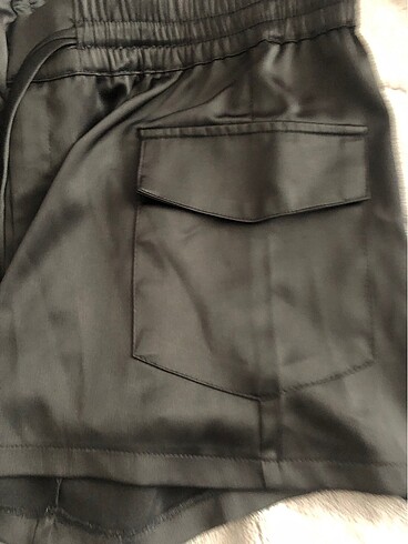 Zara Siyah Şort - Görsel 5