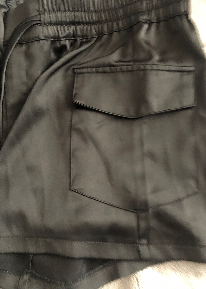 Zara Siyah Şort - Görsel 5