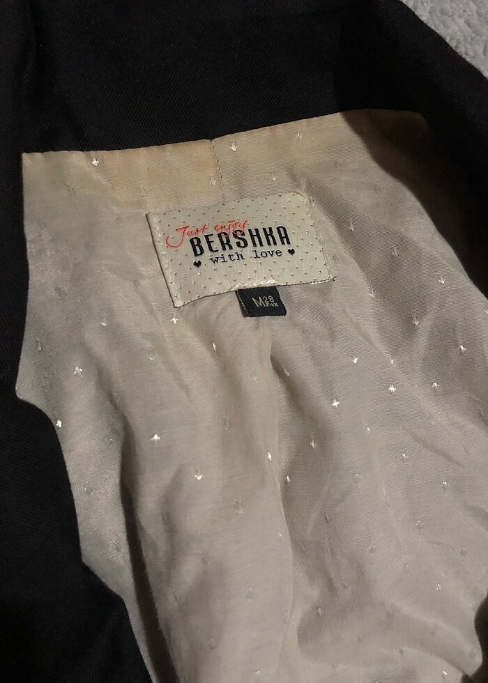 Vintage bershka ceket - Görsel 2