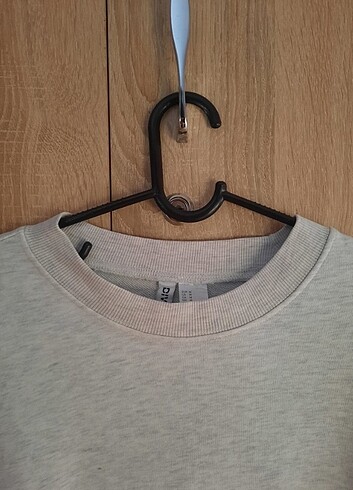 H&M h&m sweatshirt elbise (tunik) gri