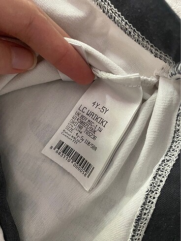 5 Yaş Beden beyaz Renk Erkek Çocuk Sweatshirt