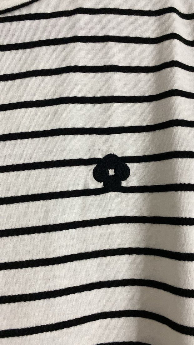 Uzun Kollu Çizgili Kadın Tişört - Görsel 3