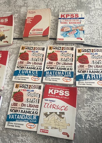 KPSS Sınav Hazırlık Kitapları Seti - Görsel 2