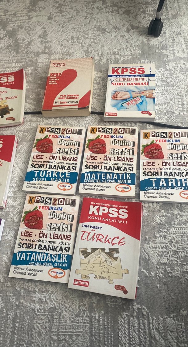 KPSS Sınav Hazırlık Kitapları Seti - Görsel 2