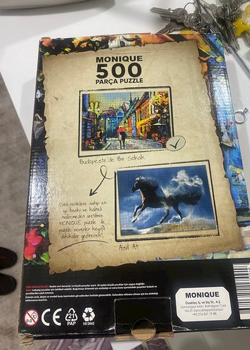 500 Parça Çok Renkli Puzzle - Görsel 2