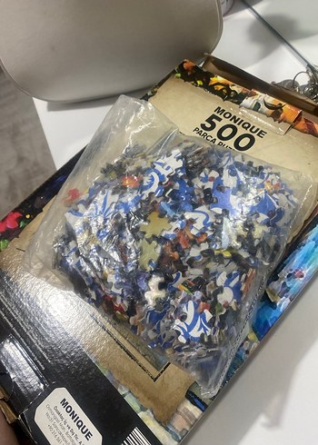 500 Parça Çok Renkli Puzzle - Görsel 4