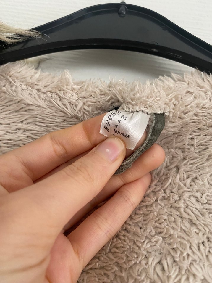 Gri Kürklü Midi Kadın Mont - Görsel 3