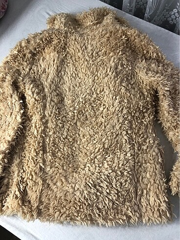 xs Beden camel Renk H&M Kürk
