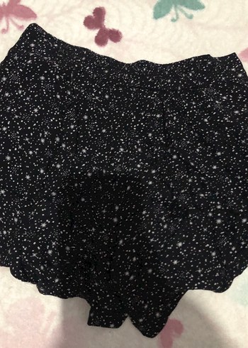 Lcw Düğmeli Siyah Mini Şort - Görsel 3