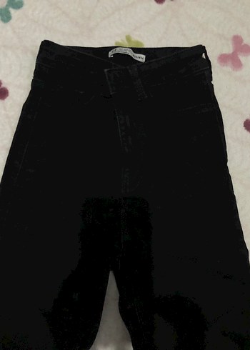 Defacto Siyah Dar Kesim Kot Pantolon - Görsel 3