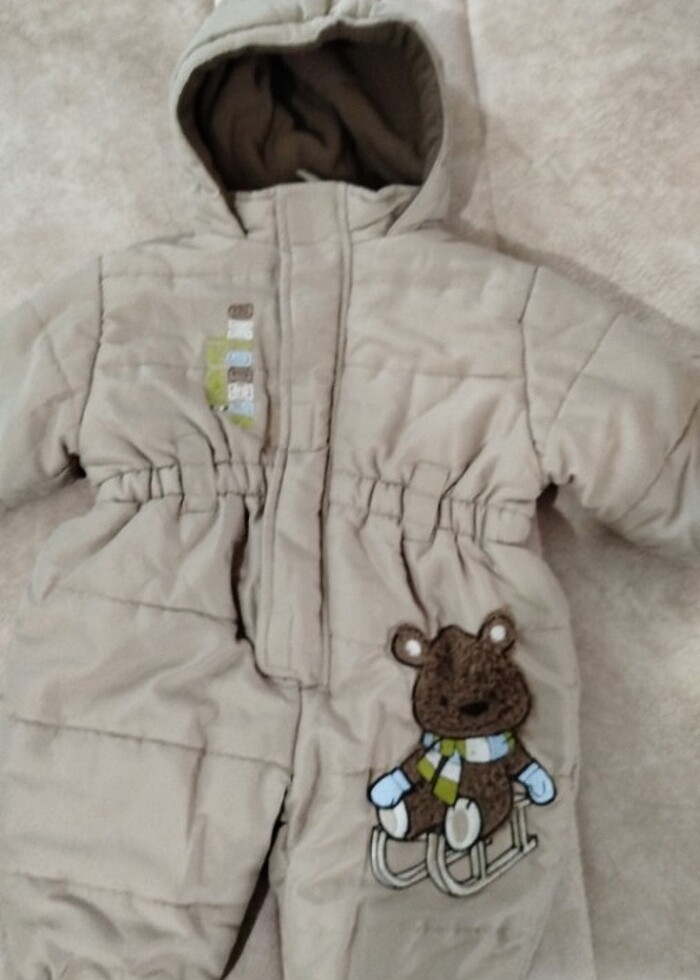 Erkek bebek için kışlık astrınot tulum - Görsel 2