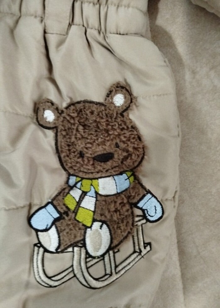 Erkek bebek için kışlık astrınot tulum - Görsel 4