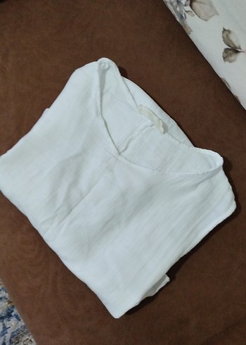 Beyaz müslin elbise - Görsel 5