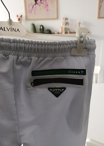 Beyaz erkek Fermuarlı Eşofman Takımı - Görsel 5