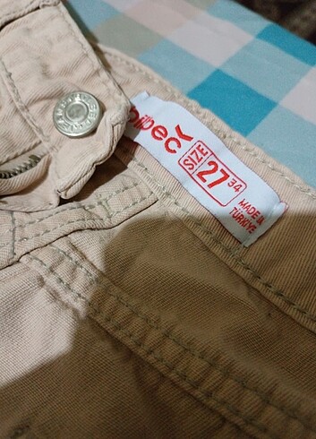 BEJ RENGİ KARGO PANTOLON 