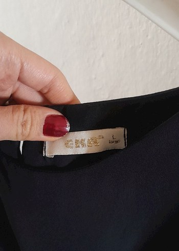 Dantel Detaylı Siyah Kadın Bluz - Görsel 5