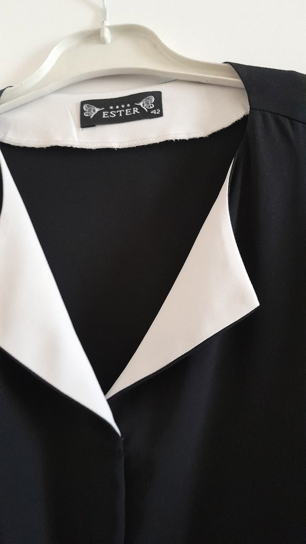 abiye şifon kadın şık  bluz - Görsel 4