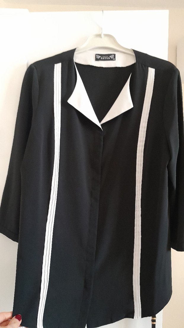 abiye şifon kadın şık  bluz - Görsel 2