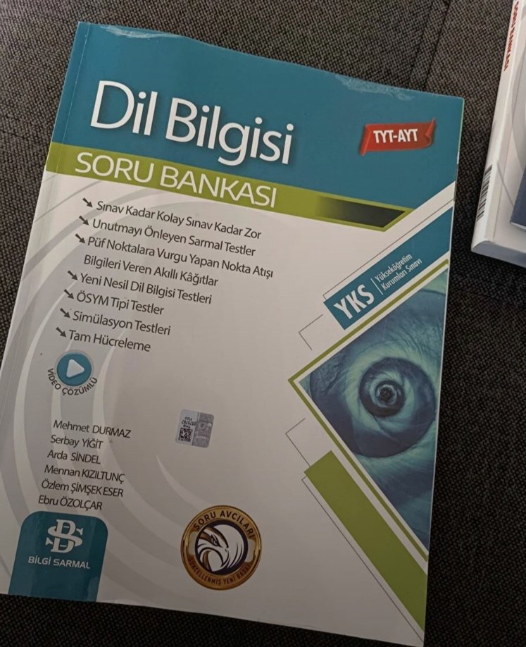 BİLGİ SARMALI TYT-AYT Dil Bilgisi Soru Bankası ve paragraf - Görsel 2