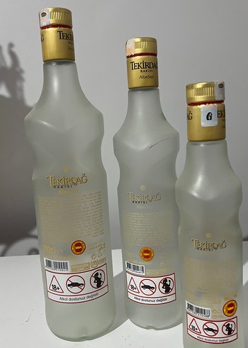 boş dekorluk alkol şişesi - Görsel 2