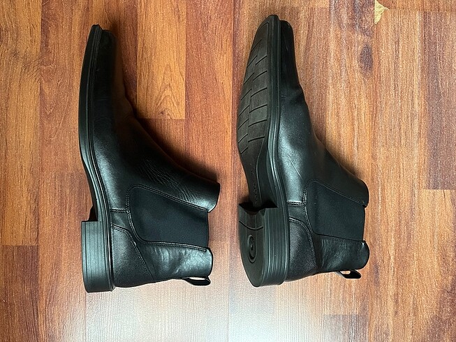 Ecco Shock Point Hakiki Deri Erkek Chelsea Bot 44 - Görsel 4