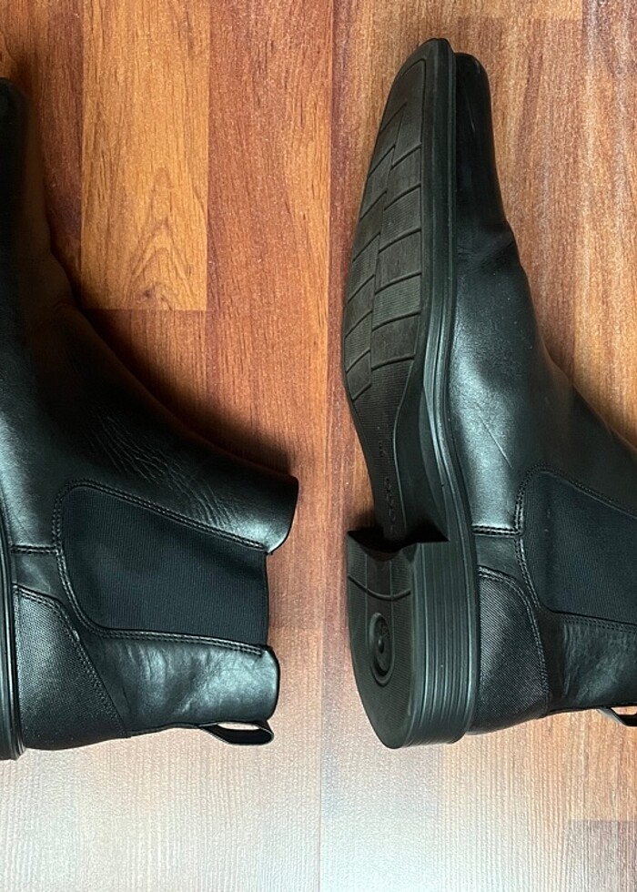 Ecco Shock Point Hakiki Deri Erkek Chelsea Bot 44 - Görsel 4