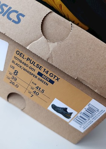 Asics Siyah GORE-TEX Erkek Koşu Ayakkabısı - Görsel 12