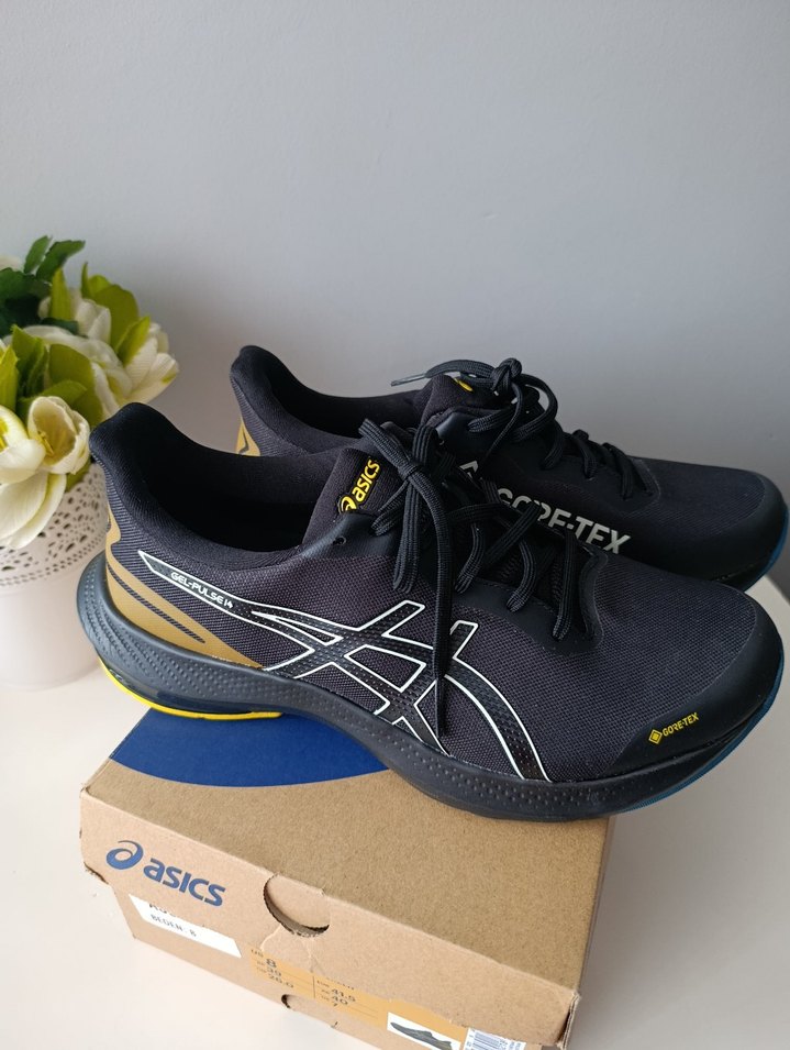 Asics Siyah GORE-TEX Erkek Koşu Ayakkabısı - Görsel 2