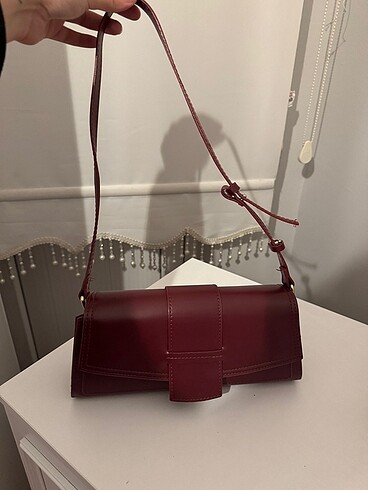 Bordo çanta