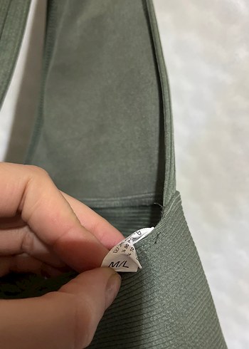 Kadın Haki Mini Bralet - Görsel 3