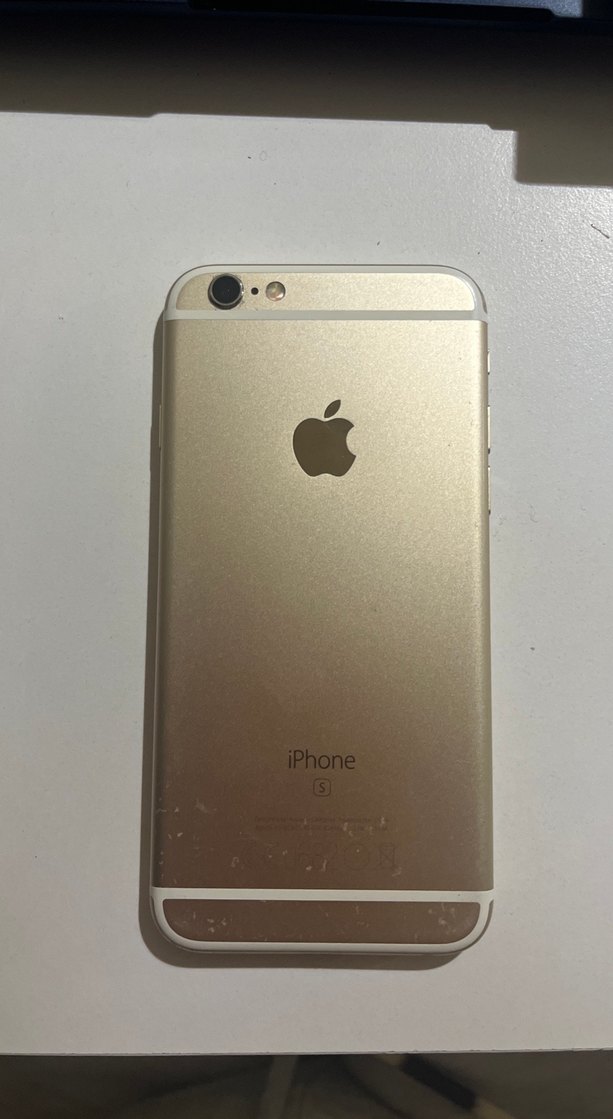 Beyaz iPhone, ön cam çatlaklı - Görsel 2