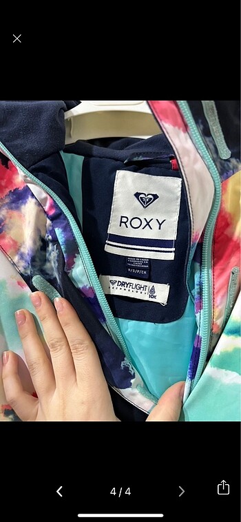 s Beden çeşitli Renk Roxy kar montu